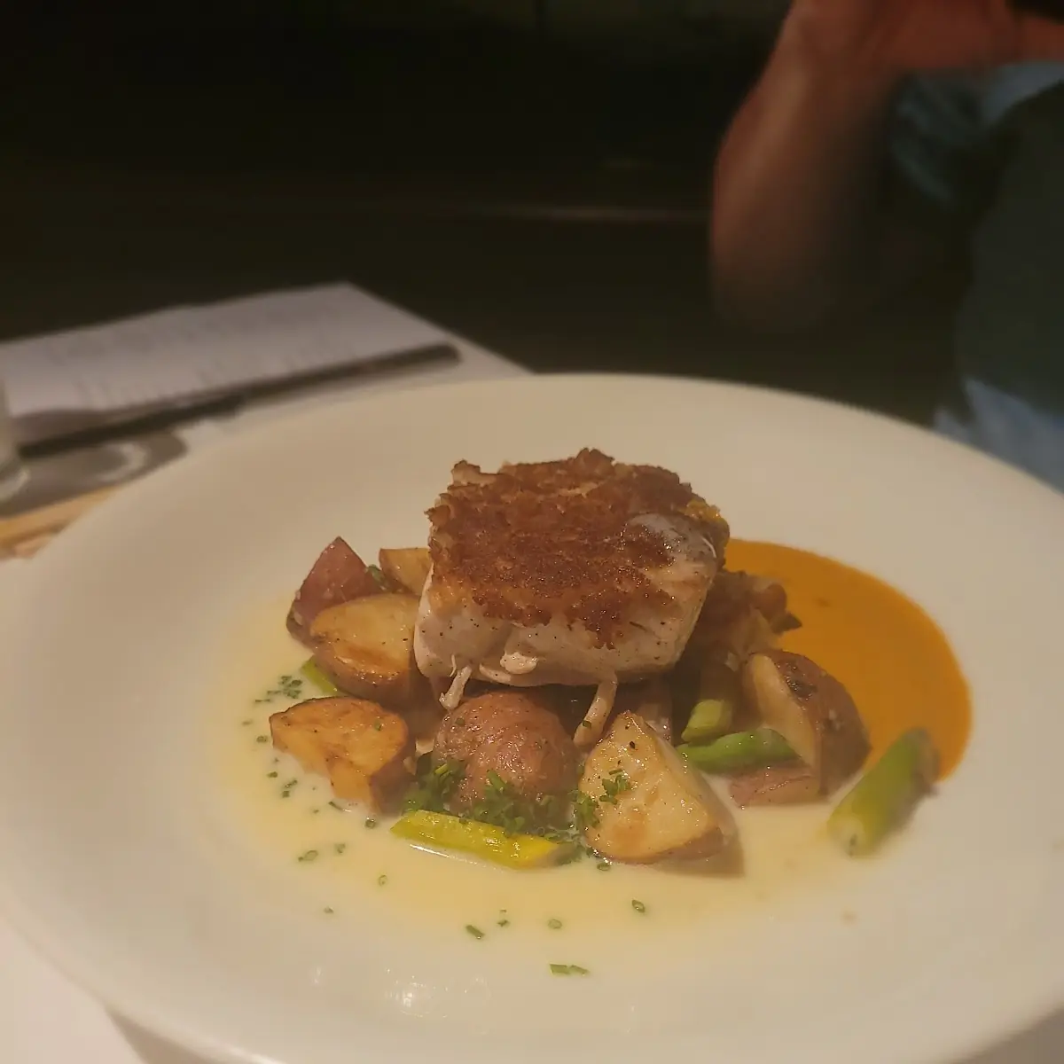 Roy's Roasted Macadamia Nut Mahimahi