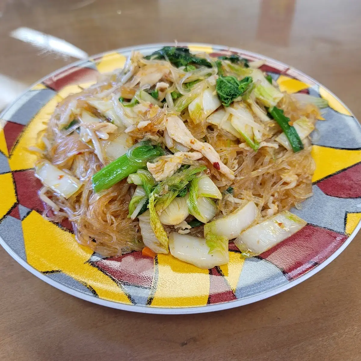 Pad Woon Sen Chicken