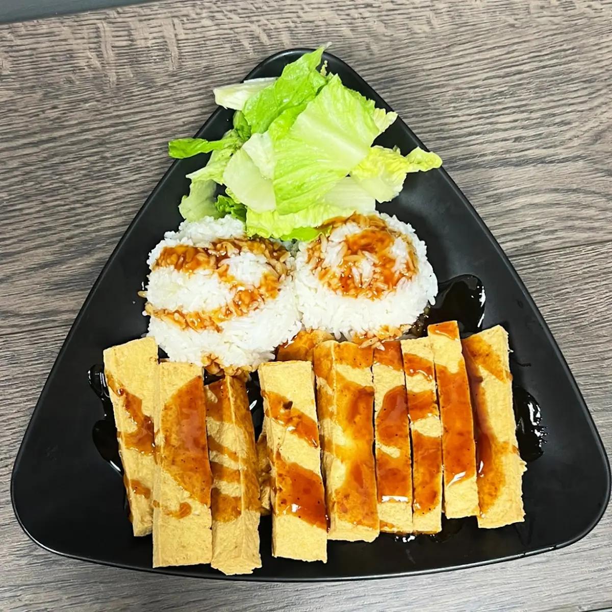 Fried Tofu Teriyaki