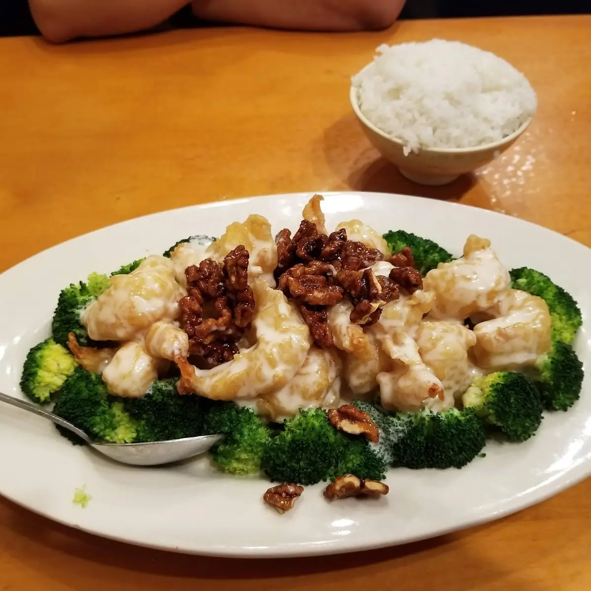 Walnut Shrimp and Vegetables