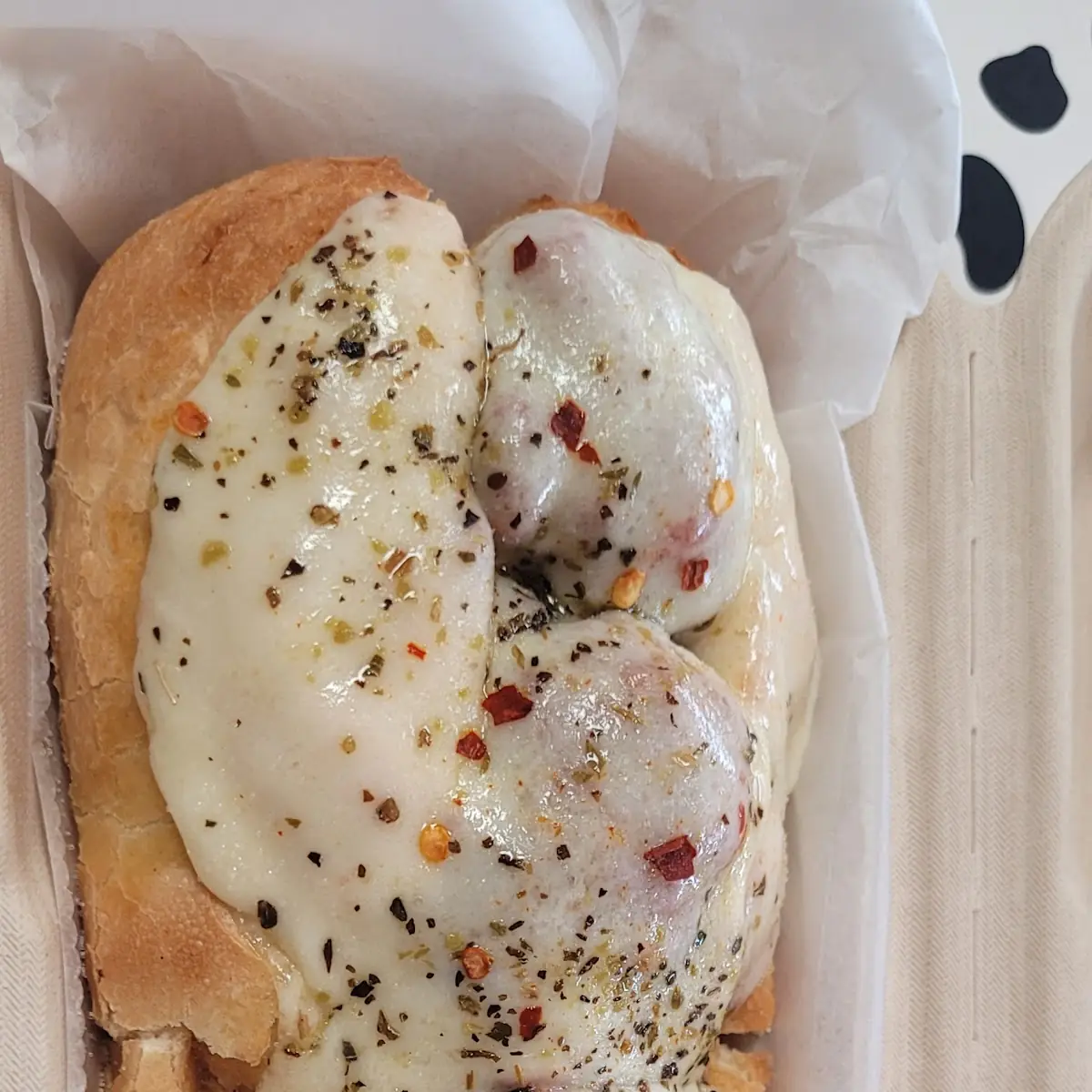 Meatball Sub Extra Cheese