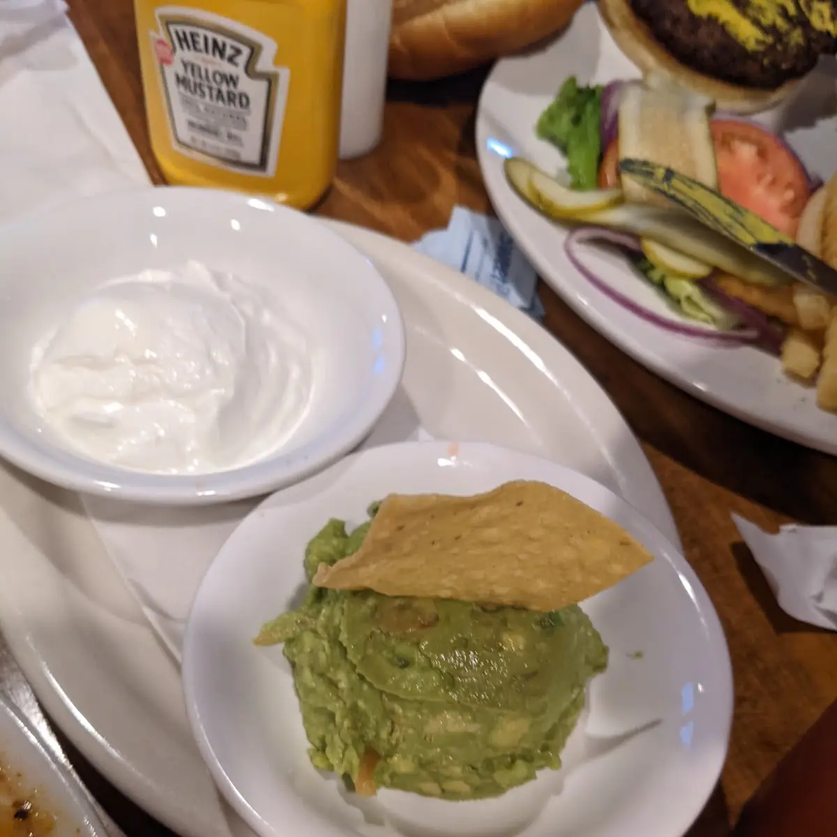 Guacamole and Sour Cream