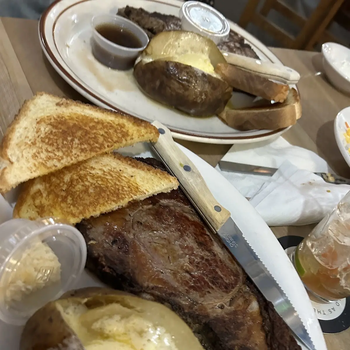 Prime Rib Baked Potato