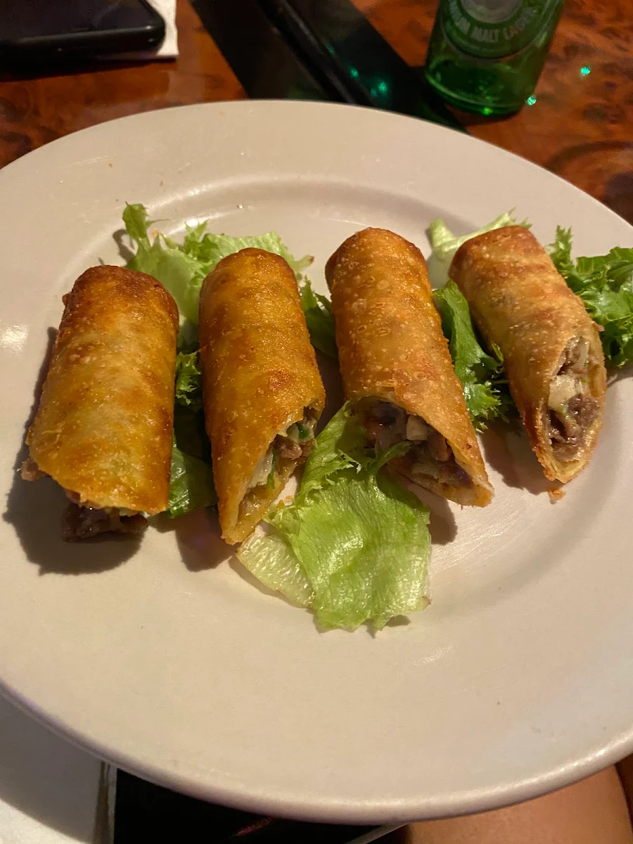 Philly Cheesesteak Egg Rolls