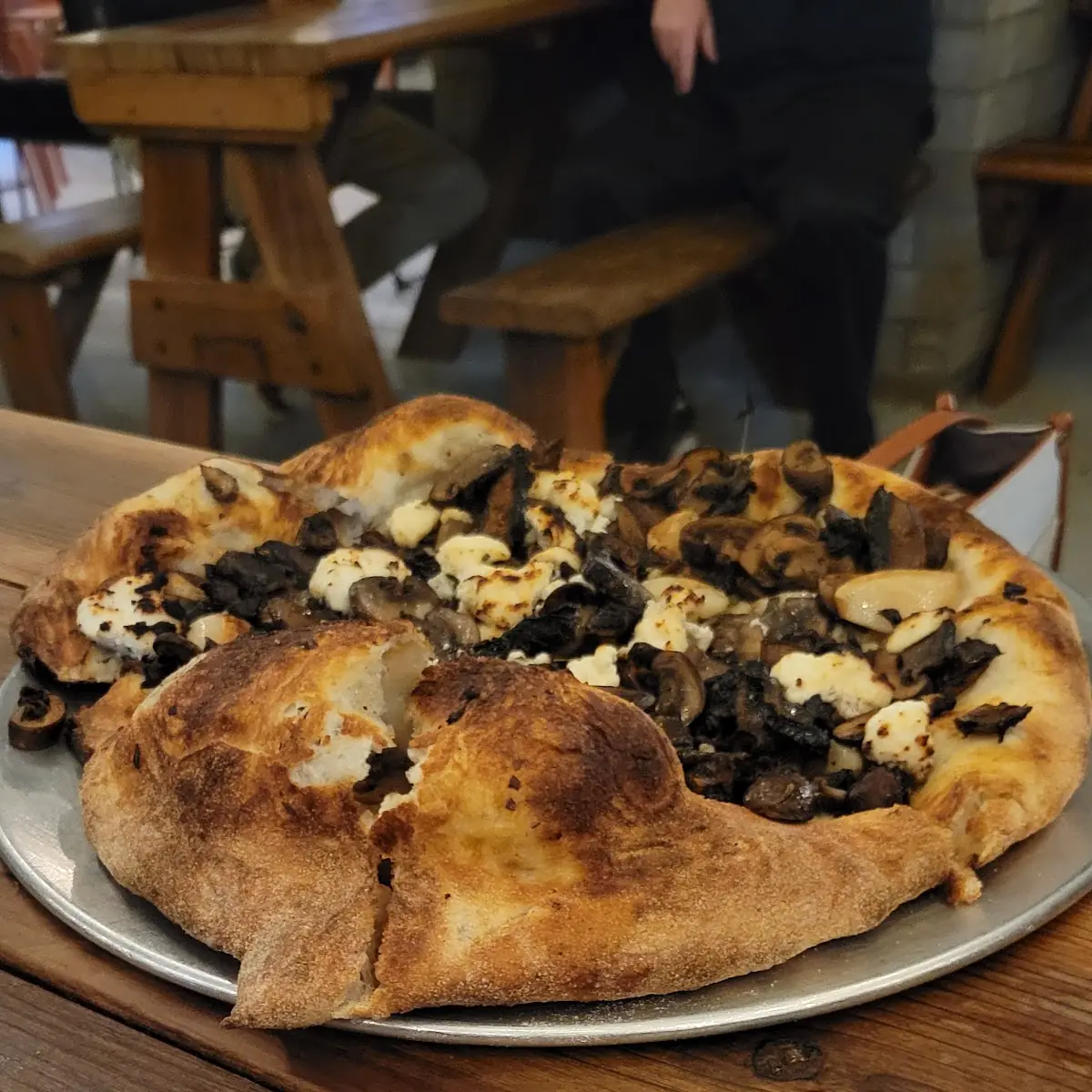Mushroom Pizza