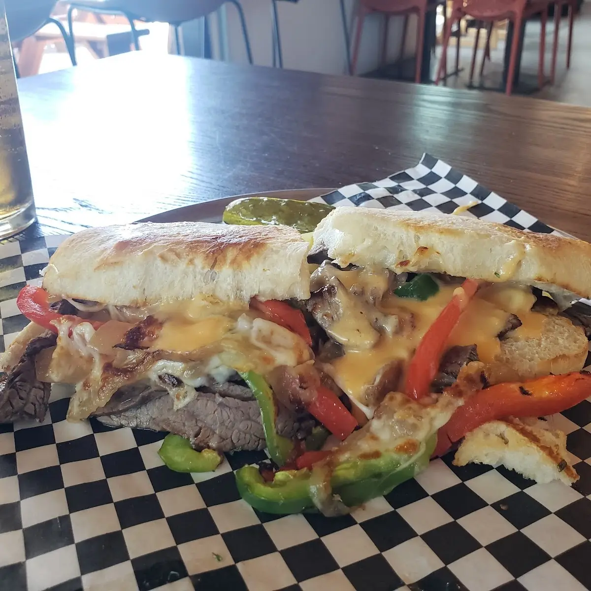 Philly Cheese Steak Sandwich