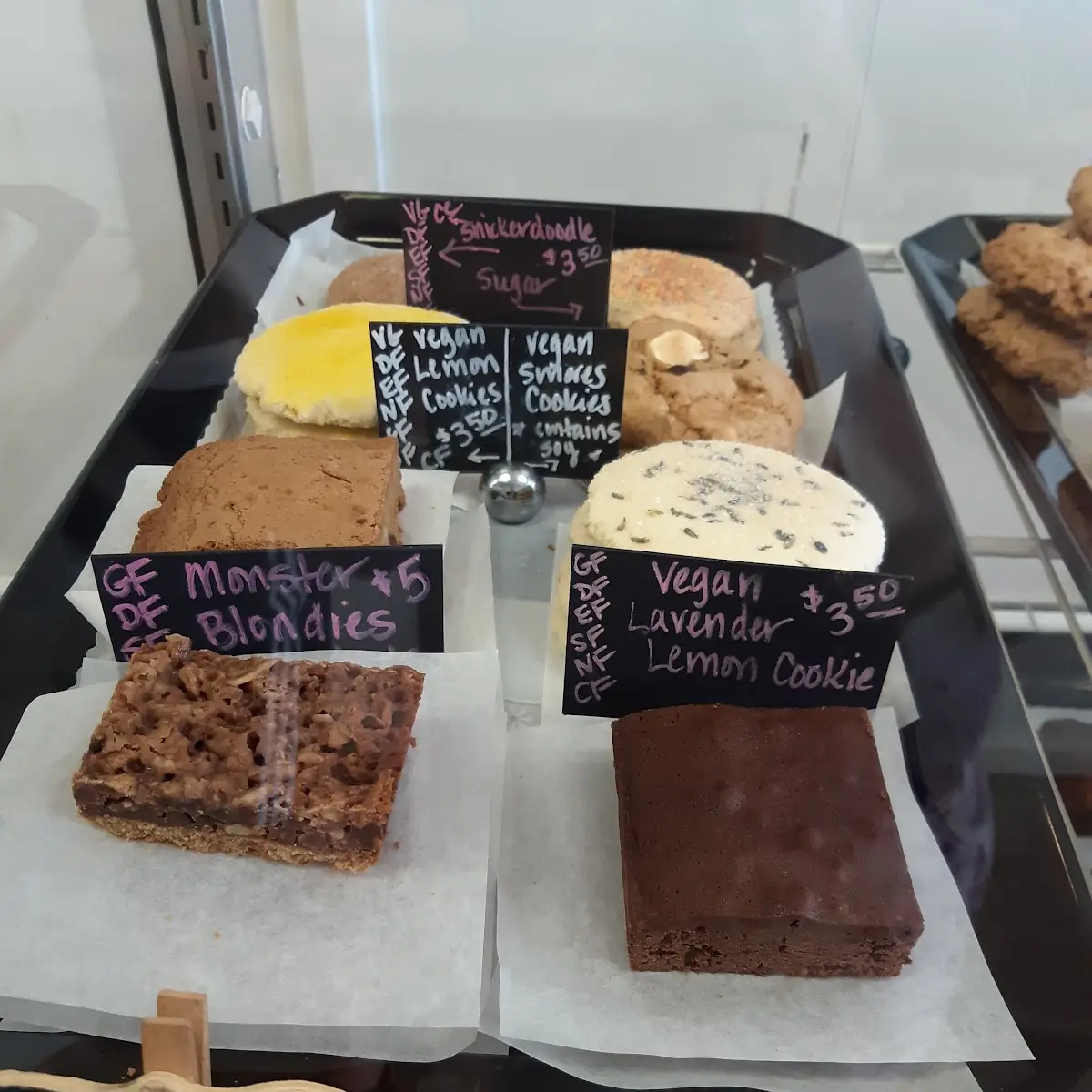 Pecan Bar and Chocolate Brownie