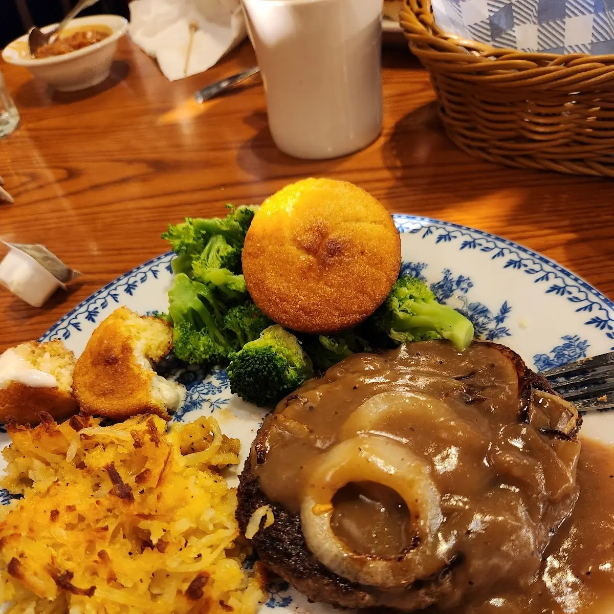 Hamburger Steak Dinner