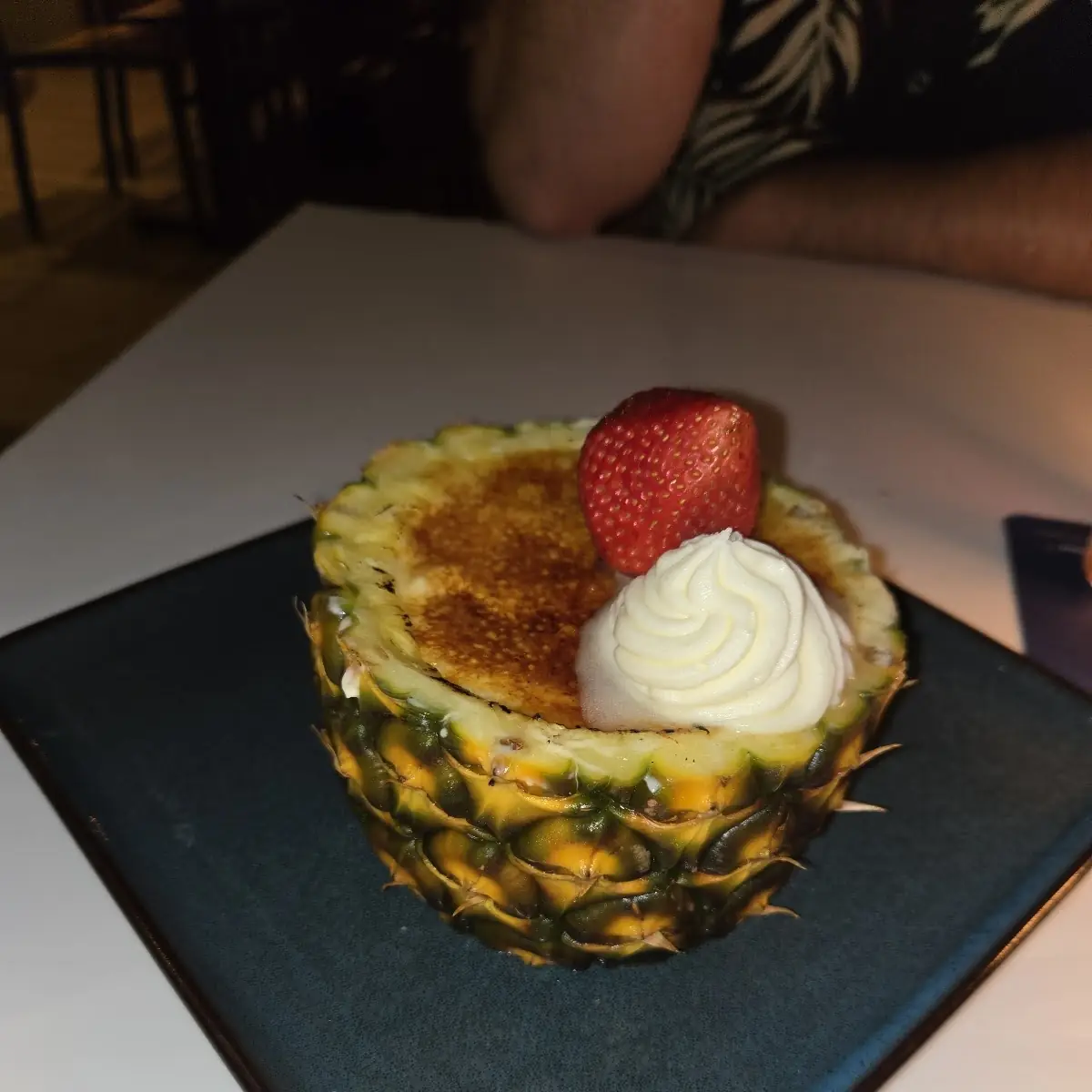 Pineapple Cream Brulee