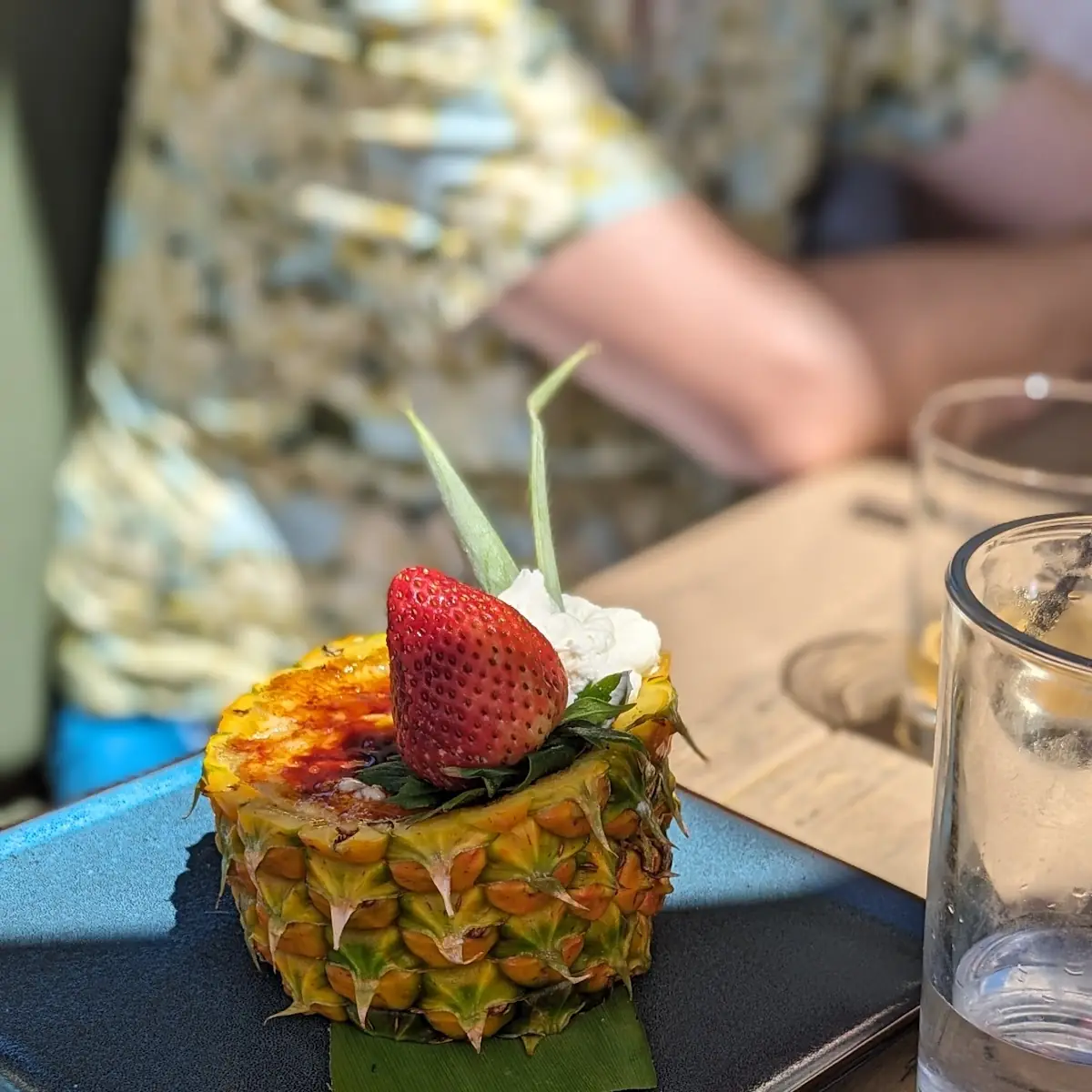 Pineapple Crème Brûlée