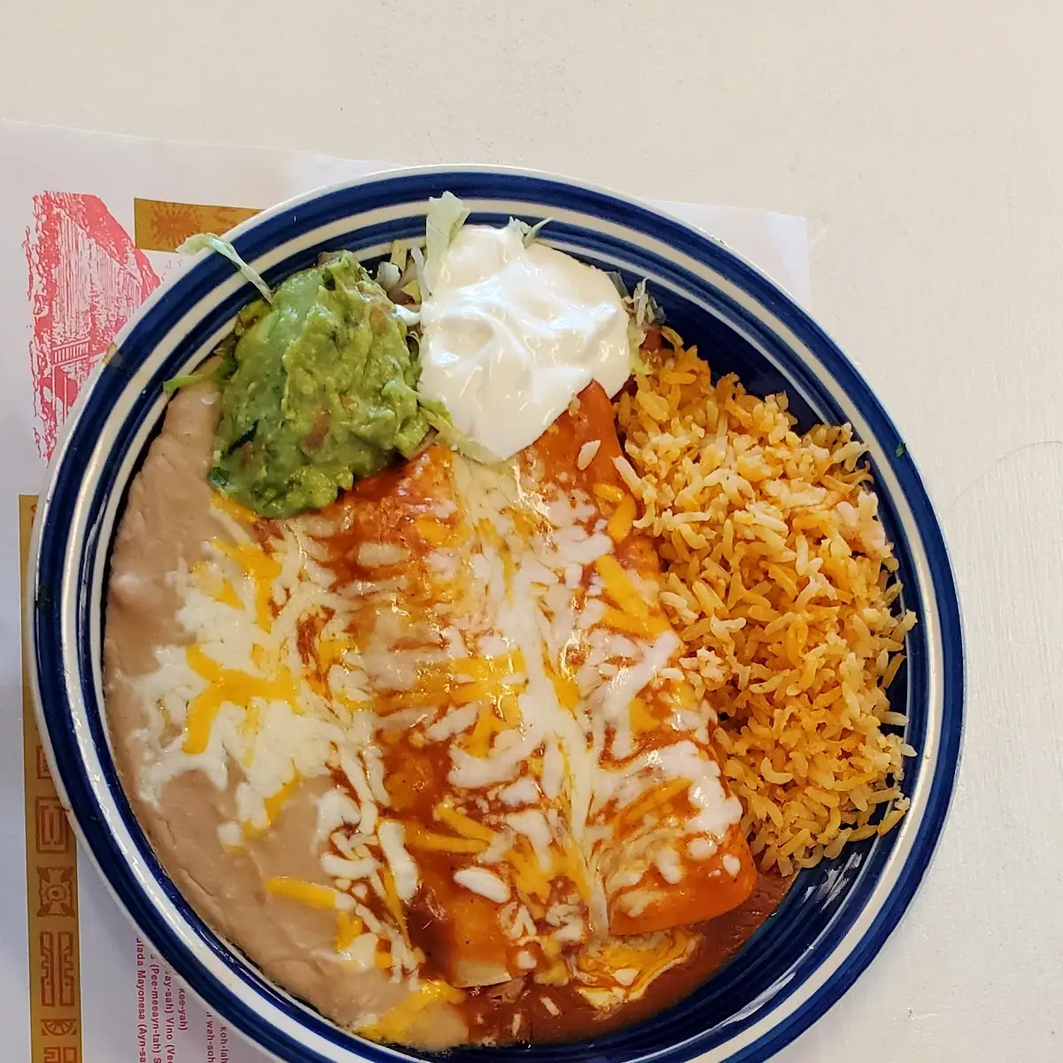 Chicken Enchiladas & Tacos De Carne Asada