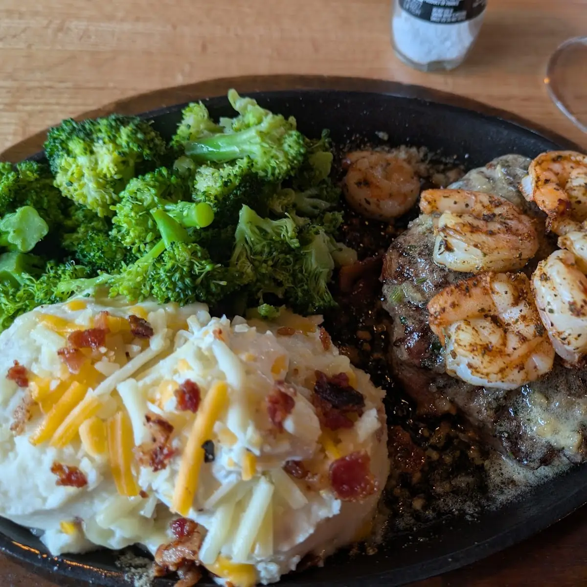 Shrimp 'N Parmesan Sirloin