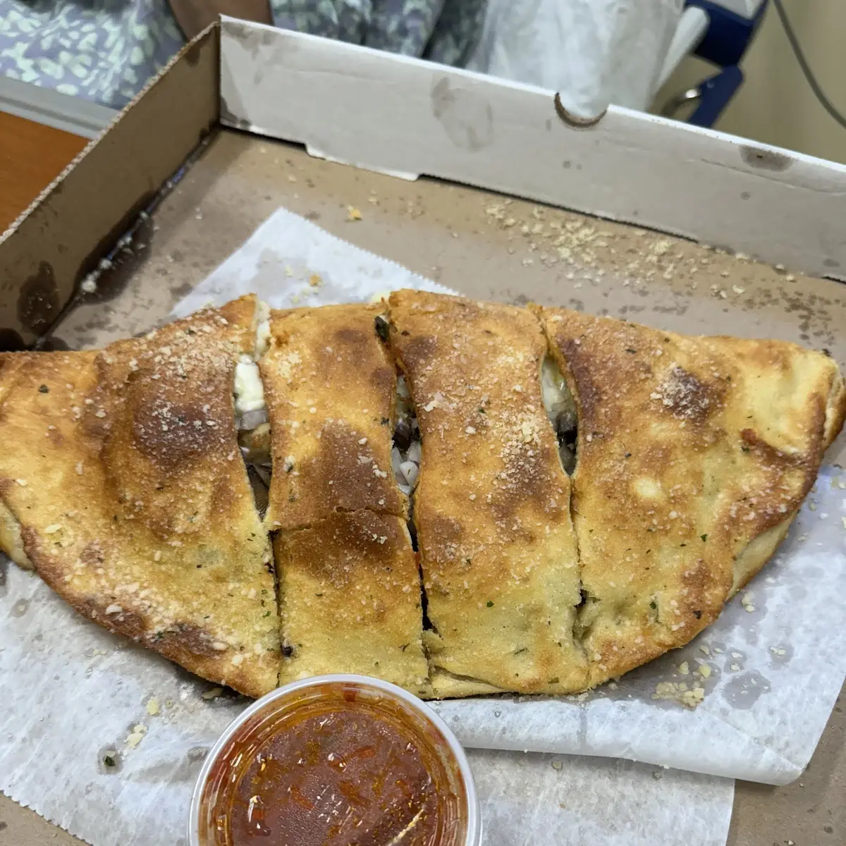 Stromboli That Was Supposed to Be Pizza