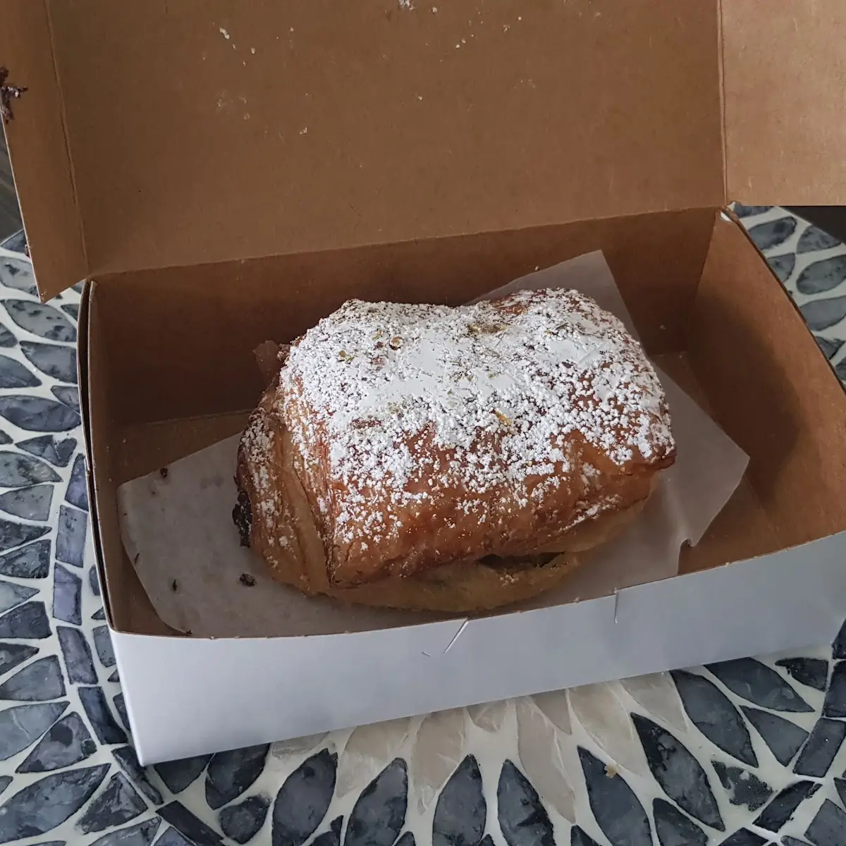 Chocolate Pistachio Croissants