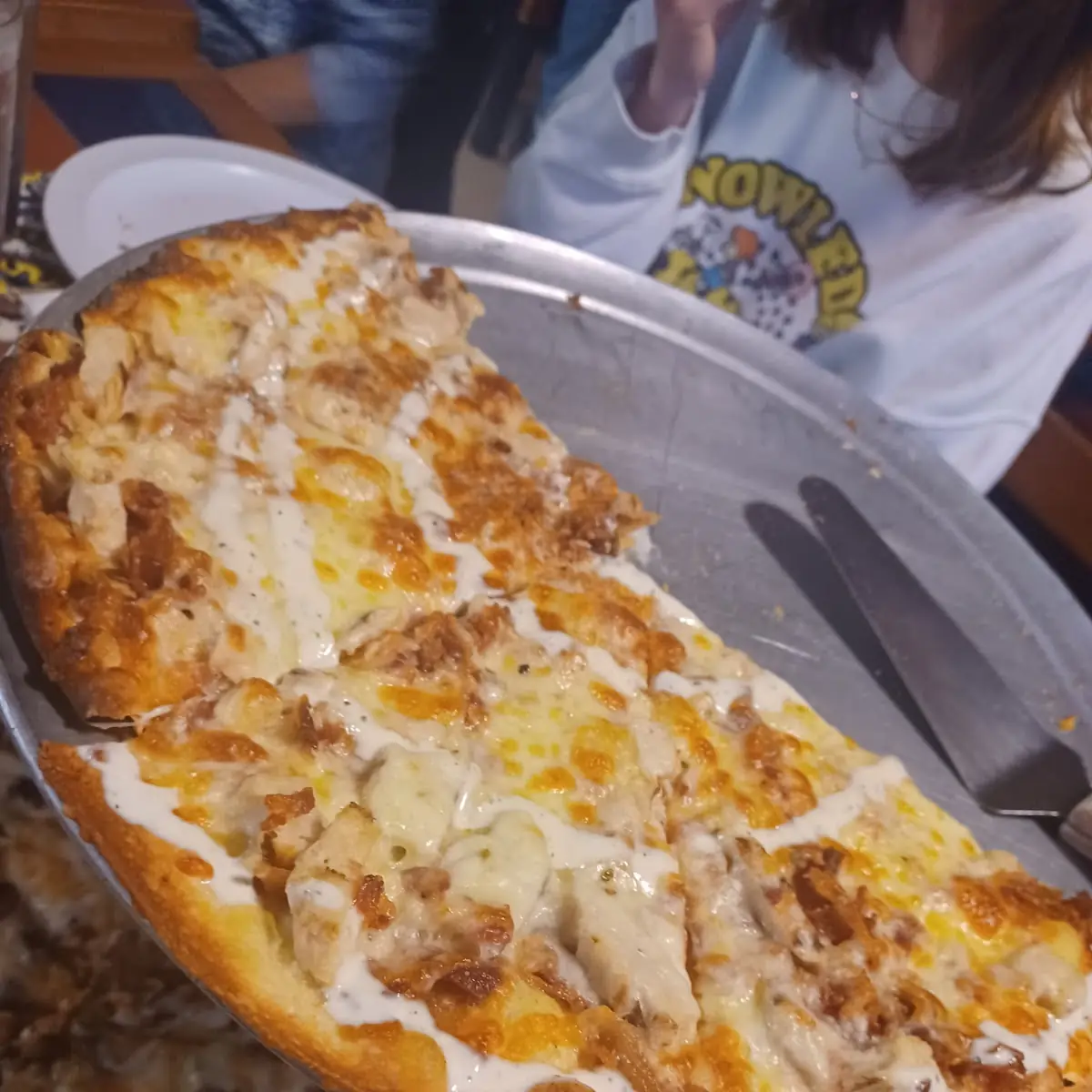Chicken Bacon Ranch Pizza
