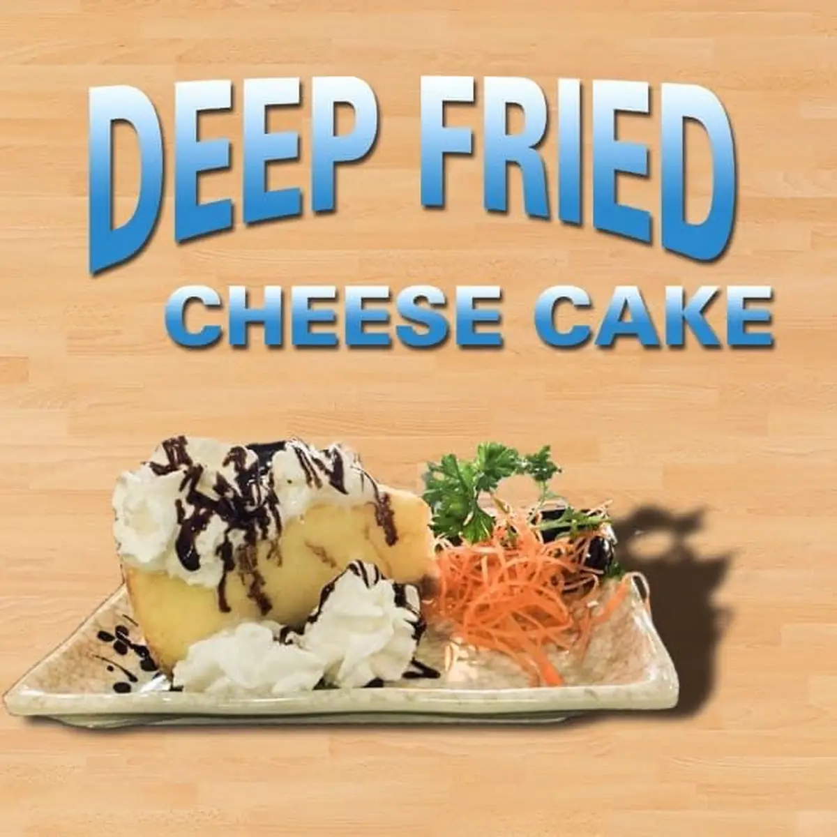 Side Deep Fried Cheese Cake