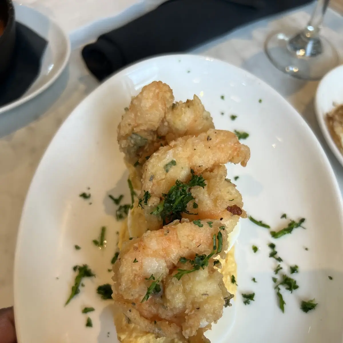 Shrimp Deviled Eggs