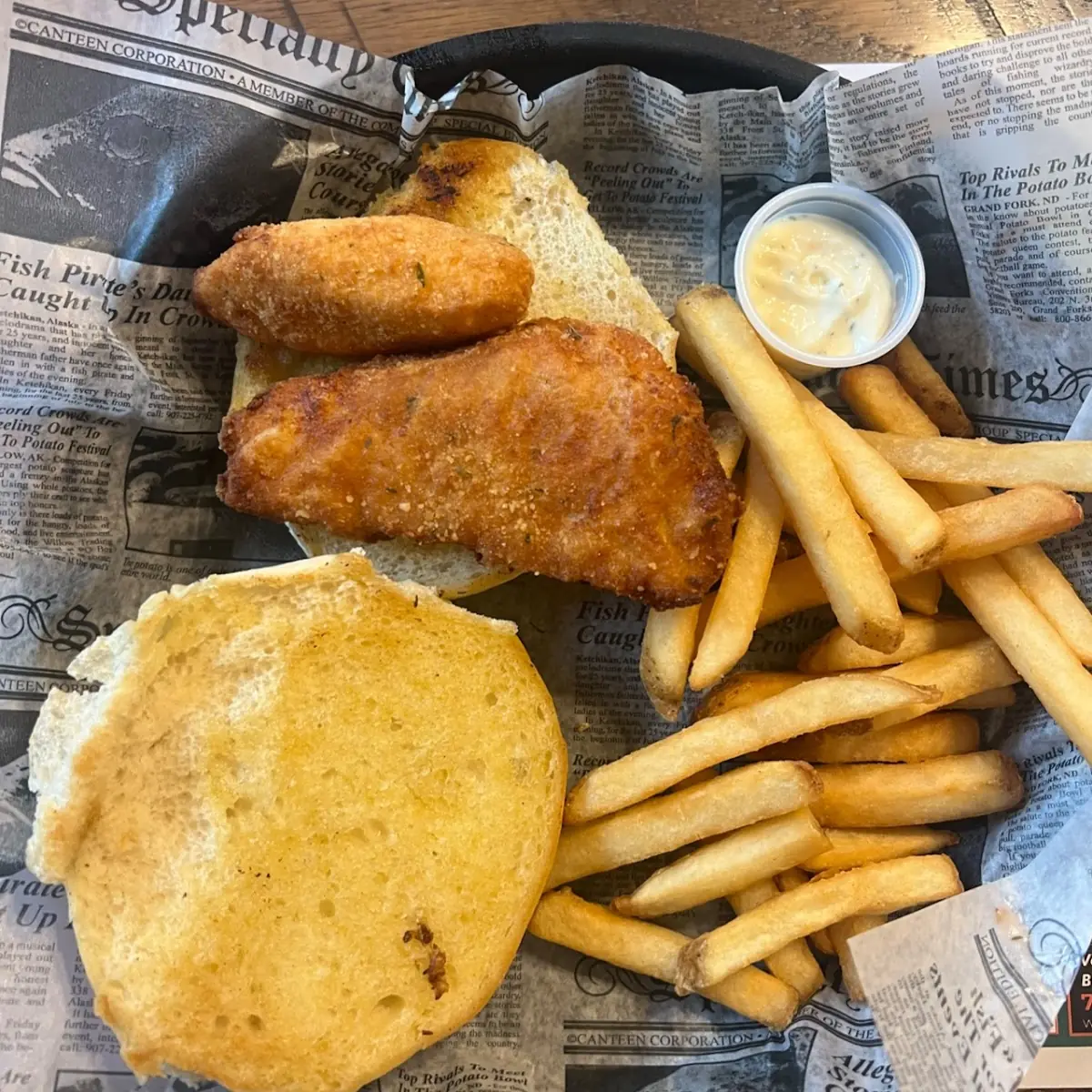Cod Fish Sandwich
