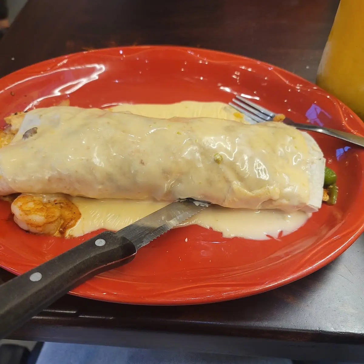 Chicken Burrito California