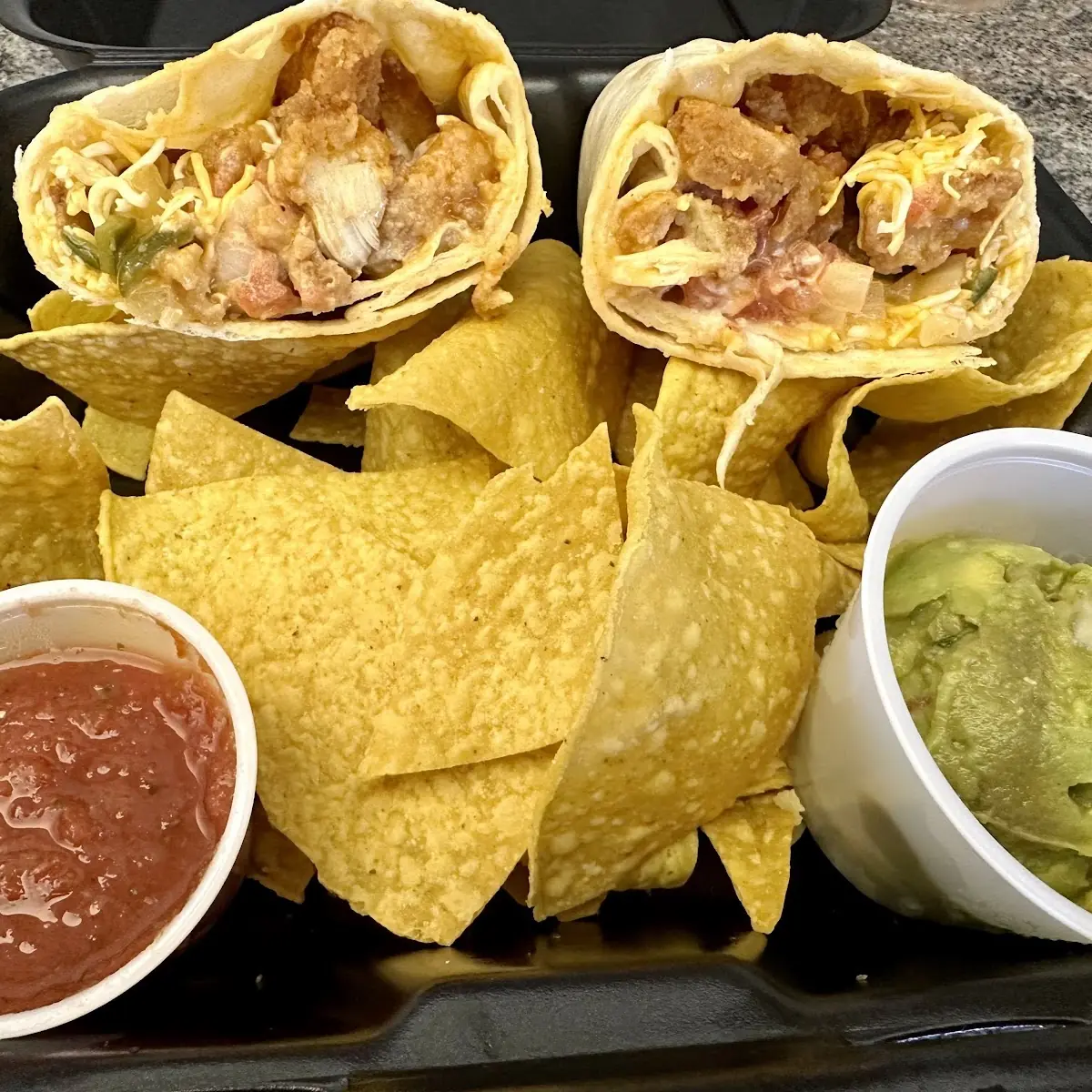 Bangin' Chicken Burrito