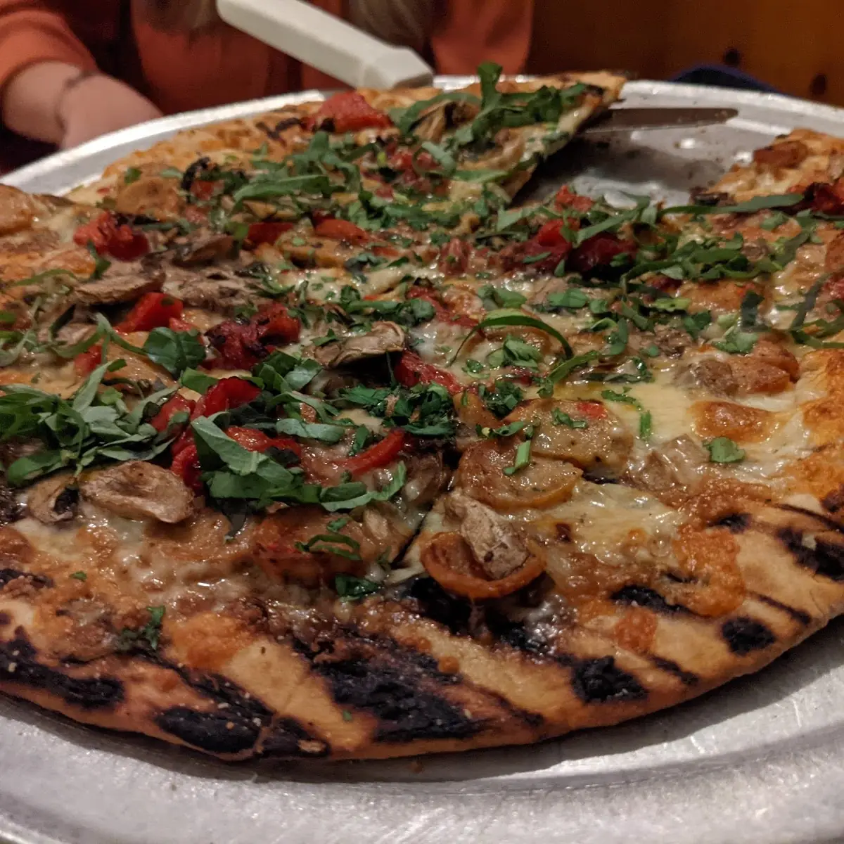 Spicy Chicken Sausage Pizza
