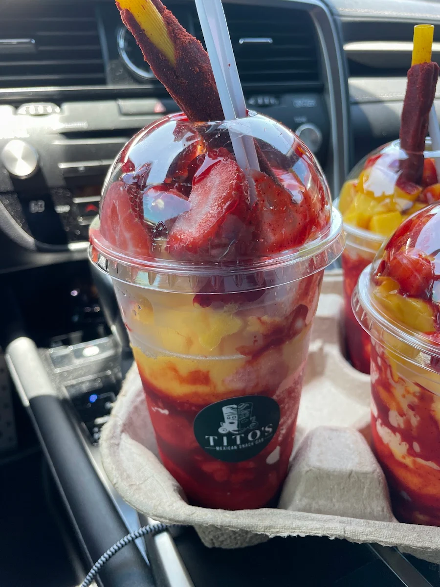 Fruit Cup with Chamoy