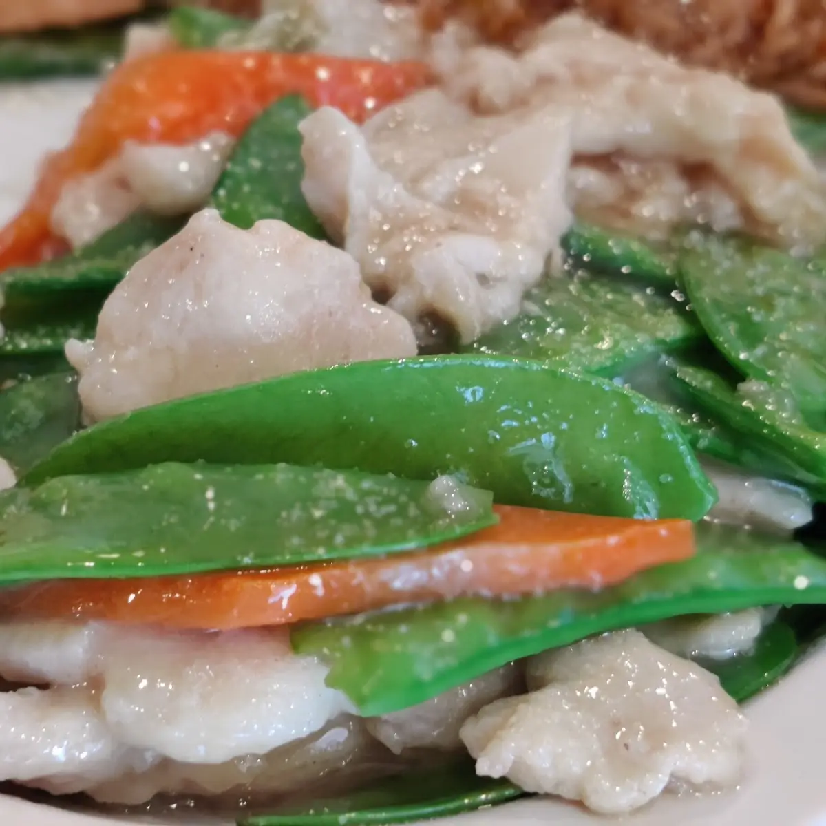 Chicken with Snow Peas