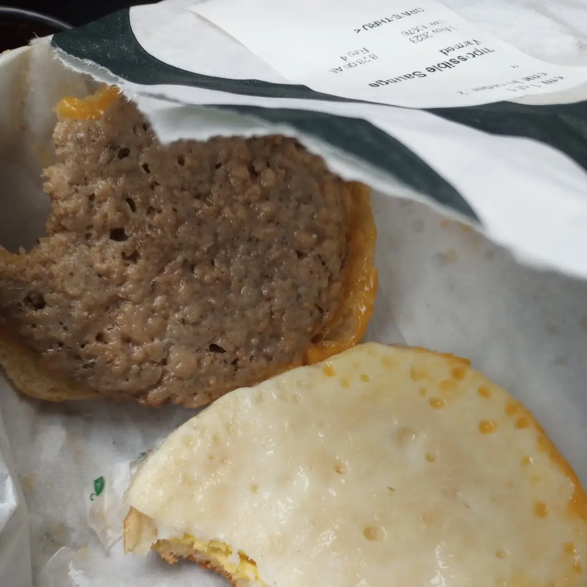 Impossible Breakfast Sandwich
