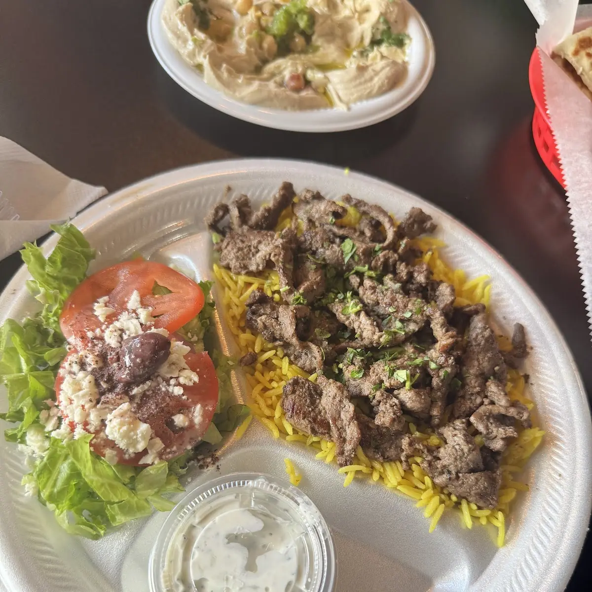 Larg Tray Of Gyro
