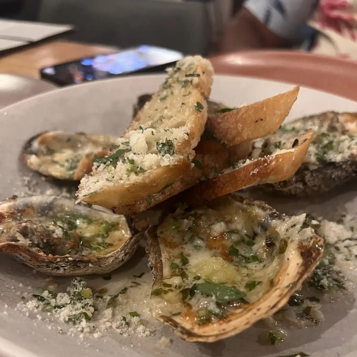 Grilled Gulf Oysters
