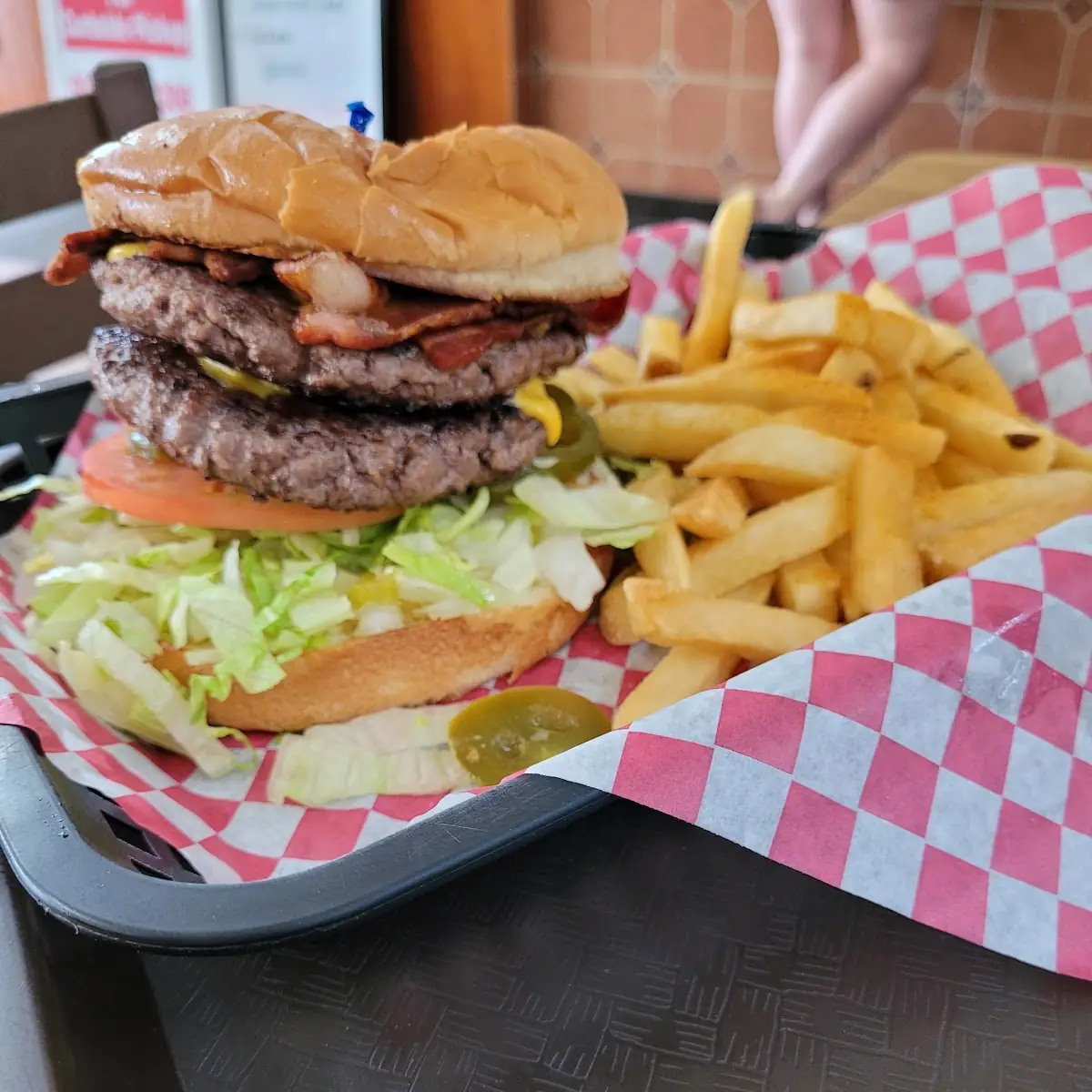 Double Bacon Cheeseburger
