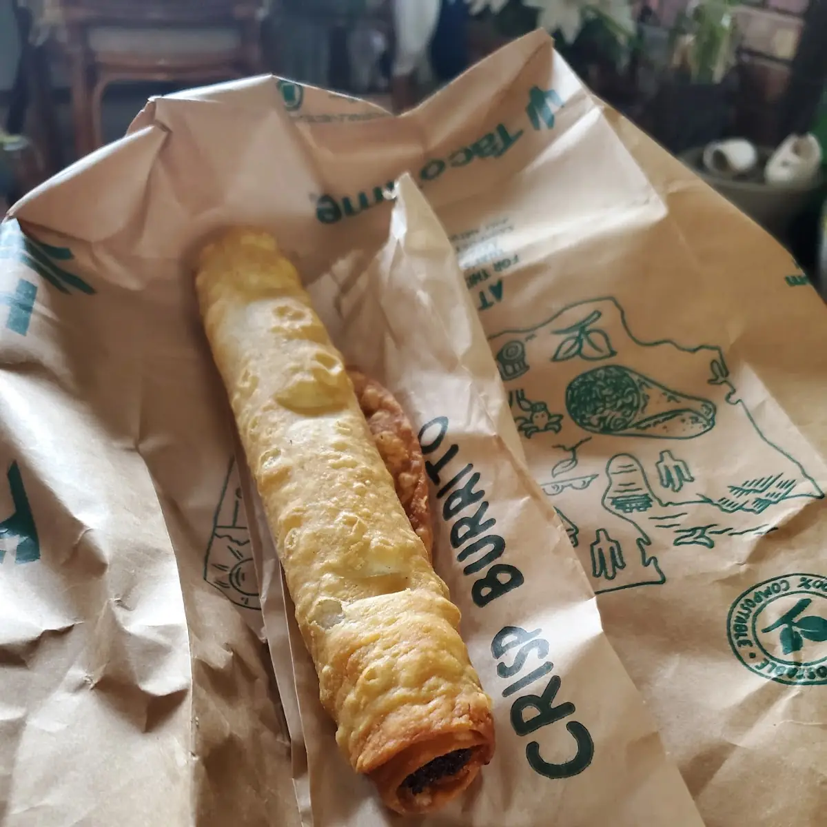 Crispy Beef Burritos