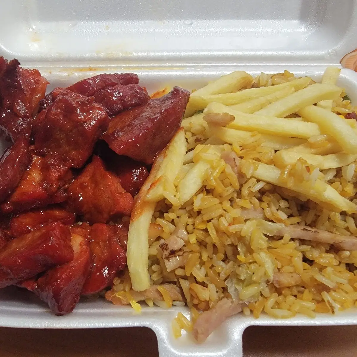 BBQ Pork & Fried Rice