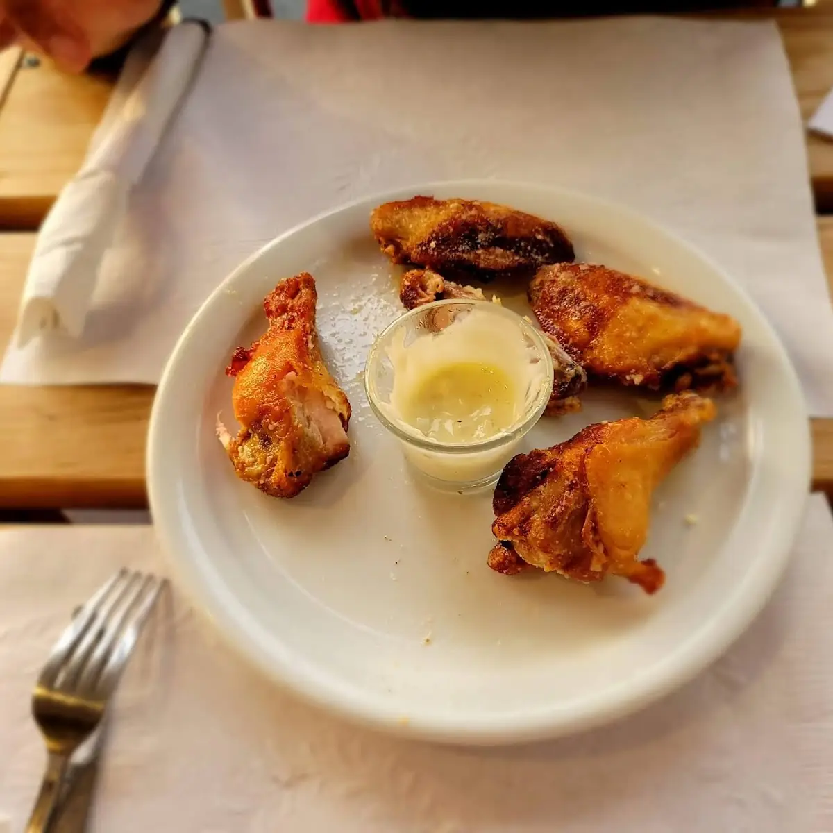 Garlic Parmesan Chicken Wings