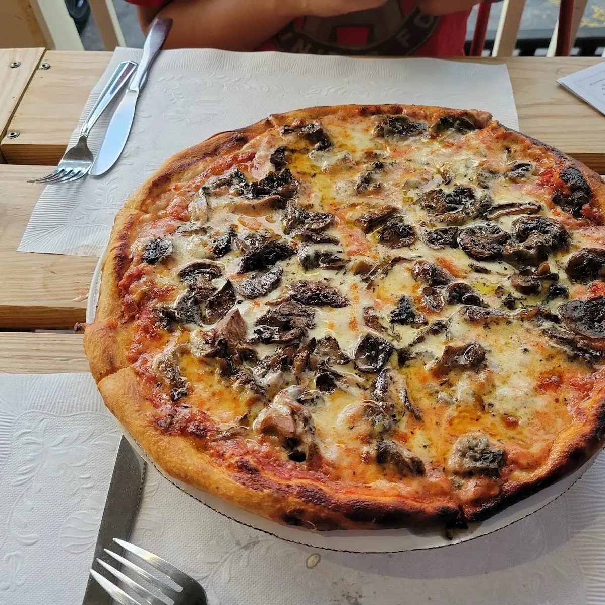 Wild Mushroom Pizza