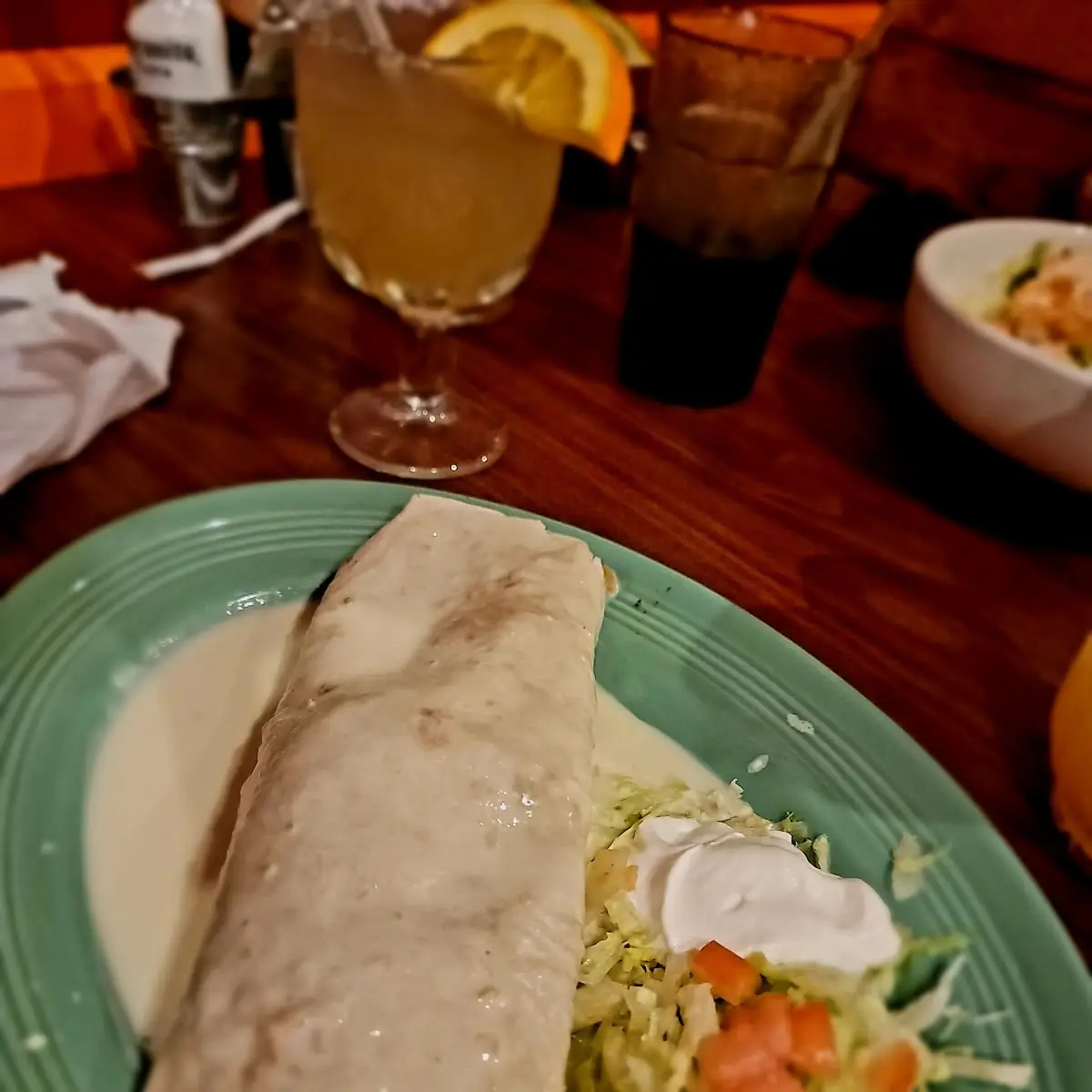 Shrimp Grande Burrito
