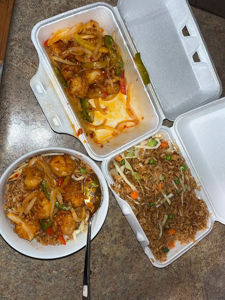Veggie Fried Rice, Caribbean Wave