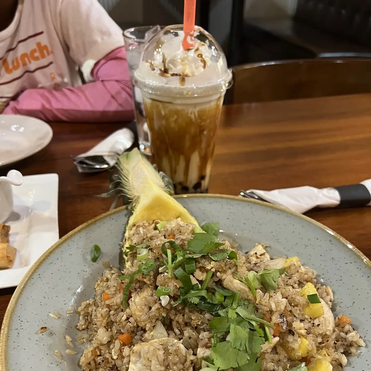 Pineapple Fried Rice with Chicken