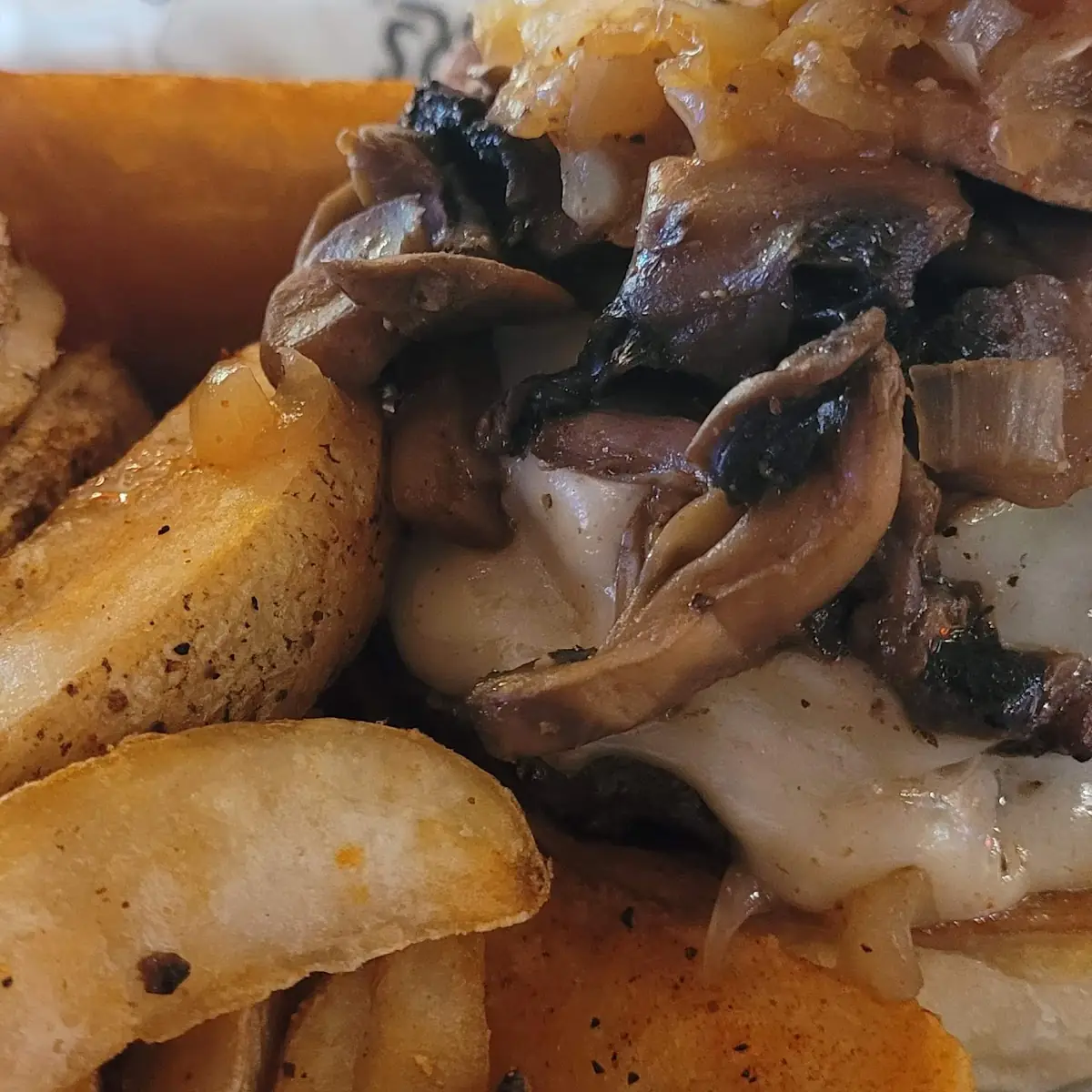 Swiss Mushroom Burger