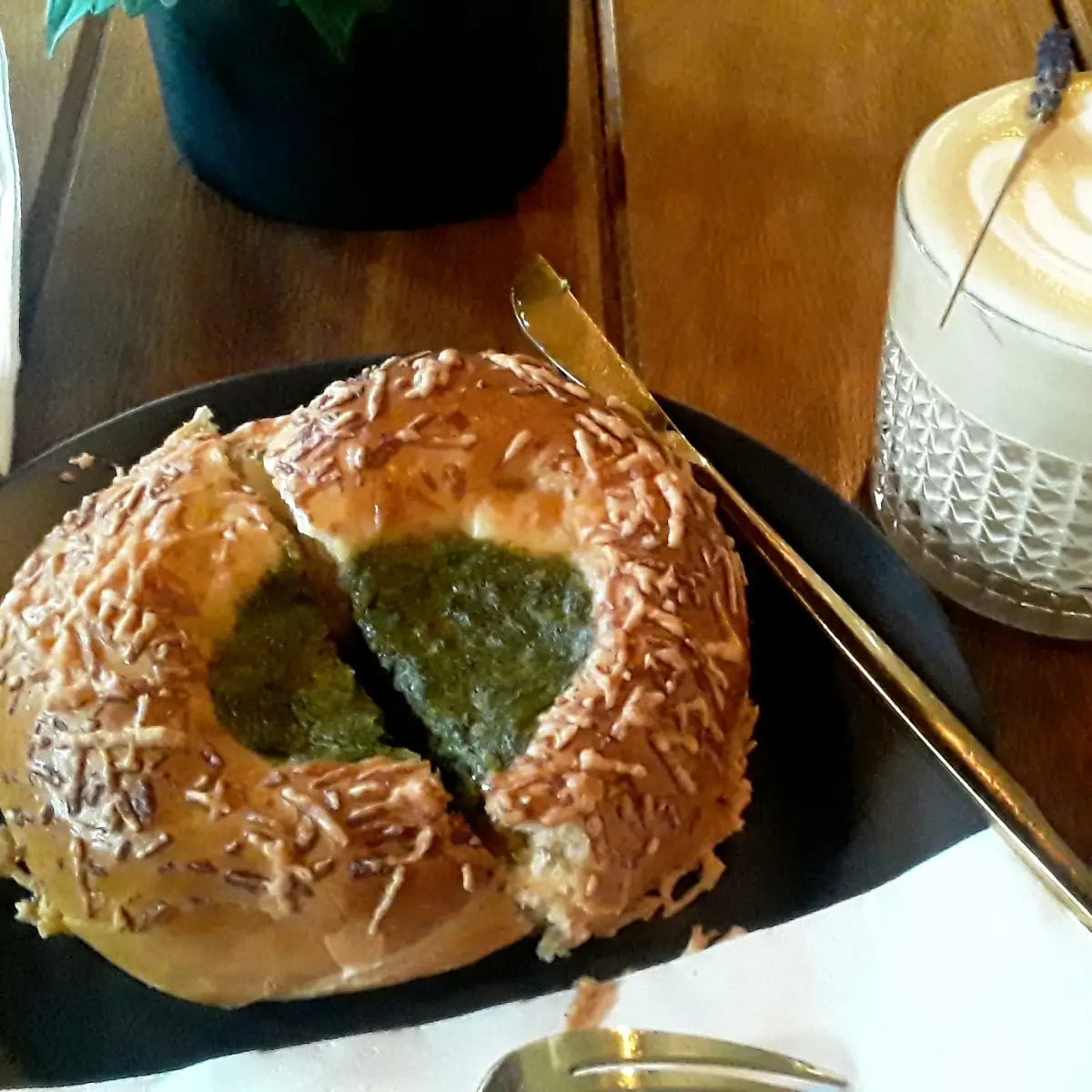 Spinach Cream Cheese Danish