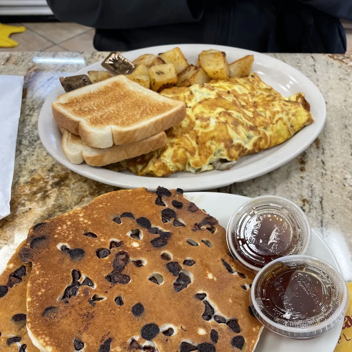 Chocolate Chip Pan Cakes