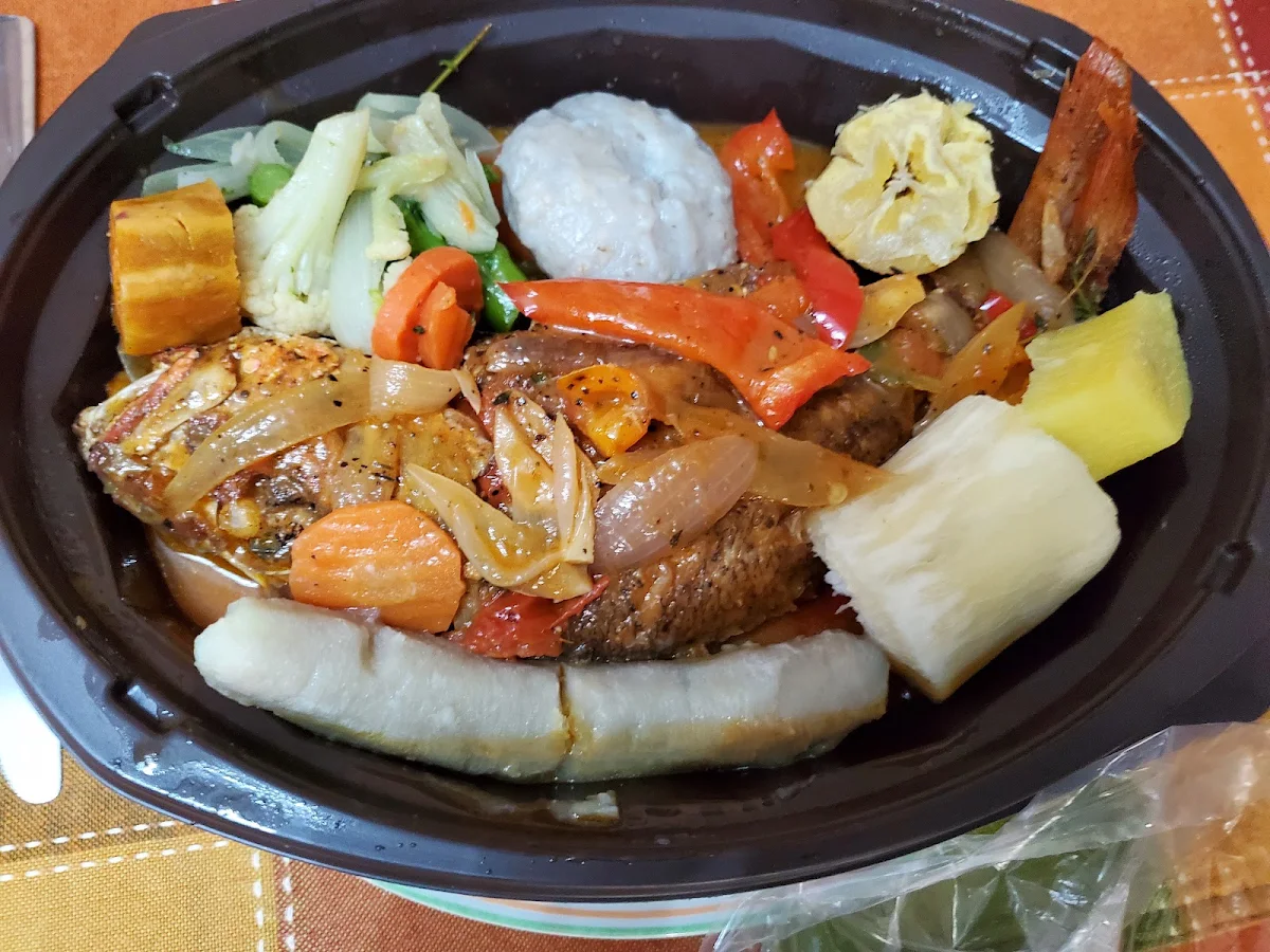 Brown Stew Fish