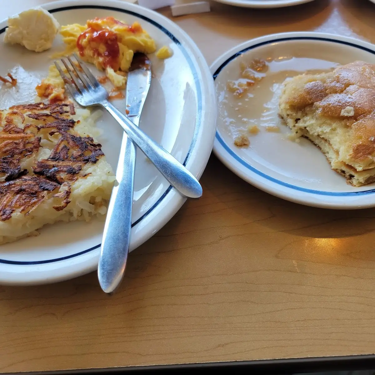 Buttermilk Pancakes and Eggs