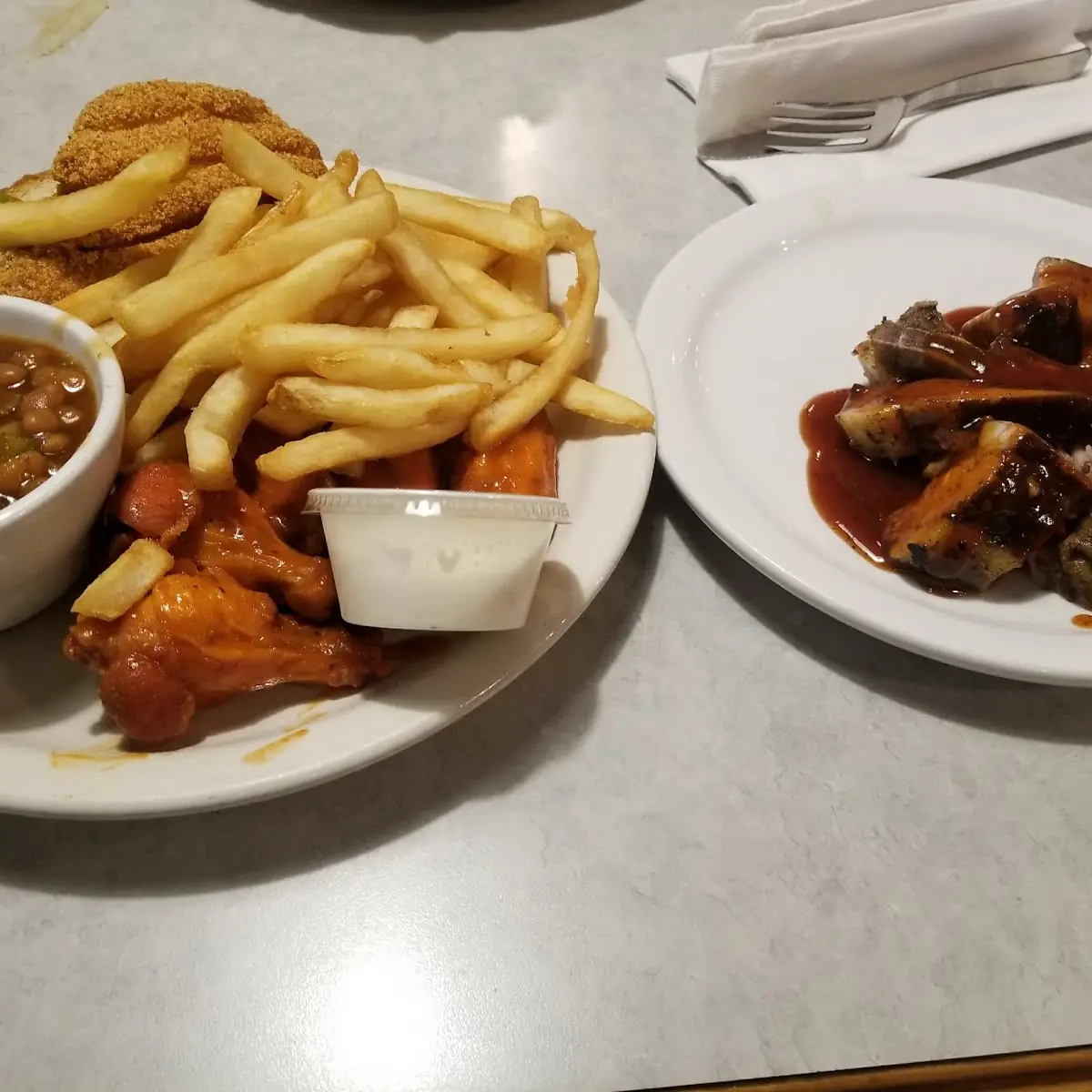 Catfish Filet Wings & Rib Tips