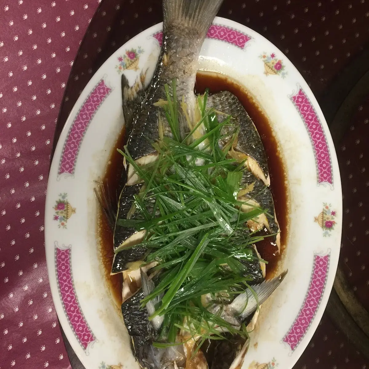 Steamed Snapper with Black Bean