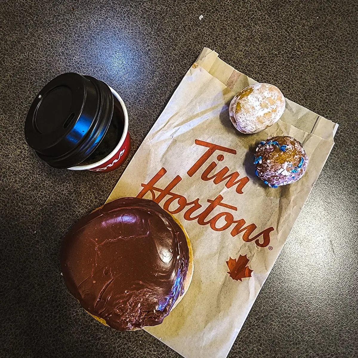 Espresso Beigne Timbits, Tim Hortons