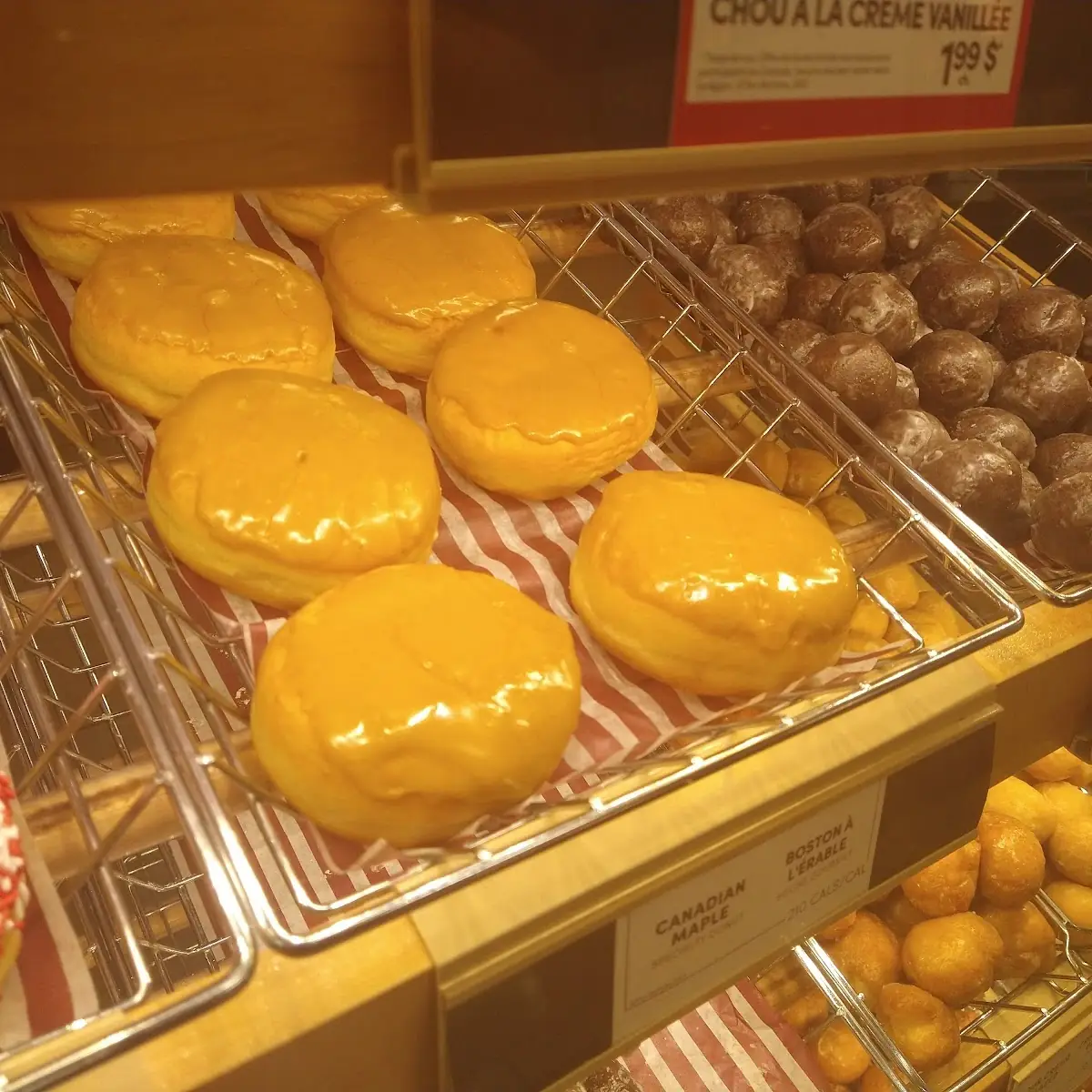 Maple Boston Donut, Tim Hortons