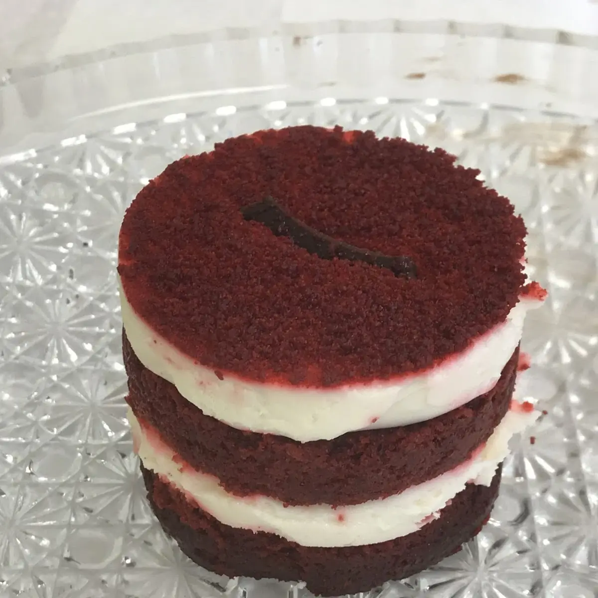 Becca's Red Velvet Cake Slice
