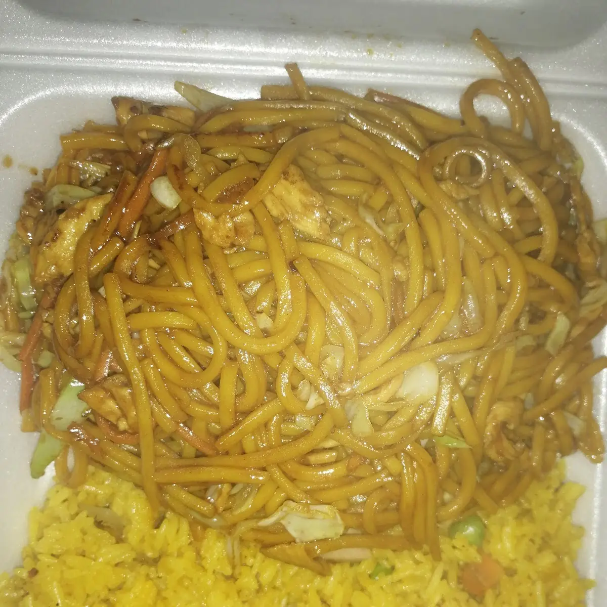 Chicken Lo Mein Combo