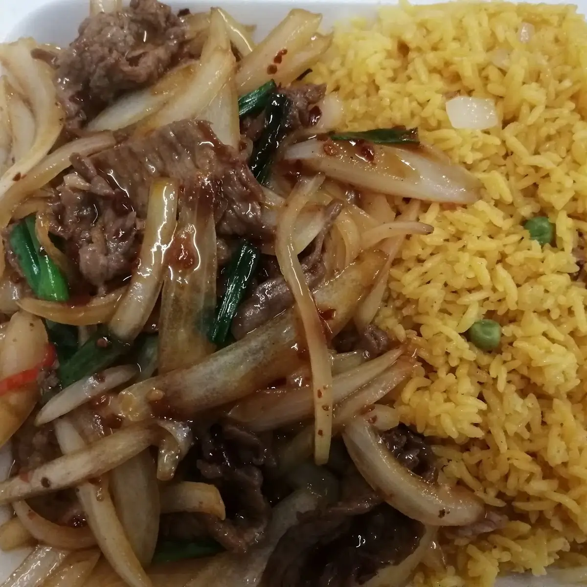 Mongolian Beef Combo